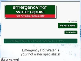 emergencyhotwaterrepairs.com.au