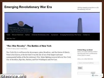 emergingrevolutionarywar.org