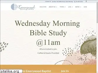 emerywoodbaptistchurch.com