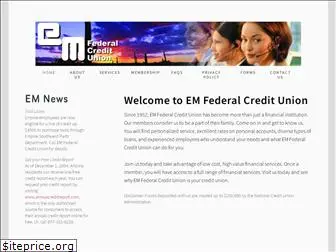 emfederalcreditunion.org