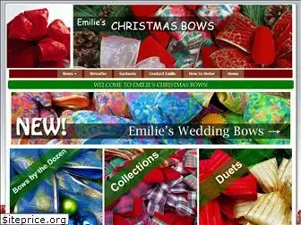 emilieschristmasbows.com