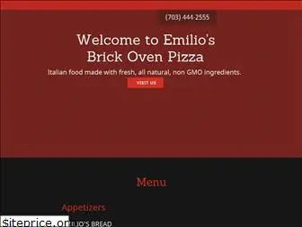 emiliosbrickovenpizza.com