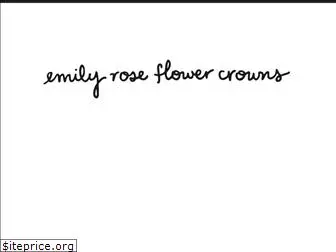 emilyroseflowercrowns.com