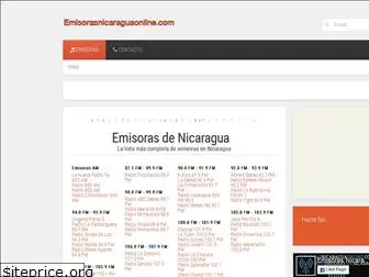 emisorasnicaraguaonline.com