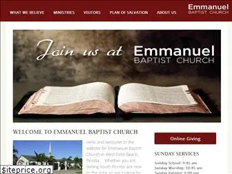 emmanuelbaptistwpb.org