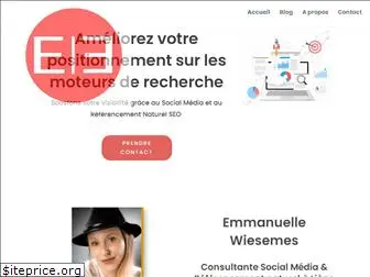 emmanuelle-wiesemes.com