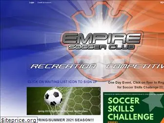 empiresoccerclub.org