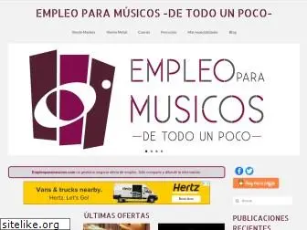 empleoparamusicos.com