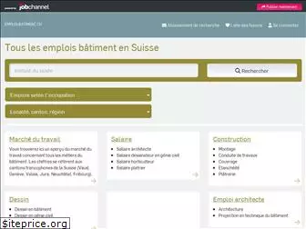 emploi-batiment.ch