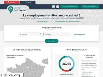 emploi-territorial.fr