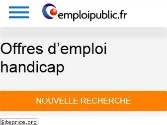 emploipublic-handicap.fr
