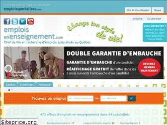 emploisenenseignement.com