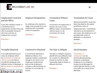 employmentlaw101.ca