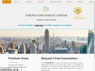 employmentlawyer-toronto.com