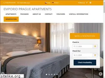 emporio-prague-apartments.com