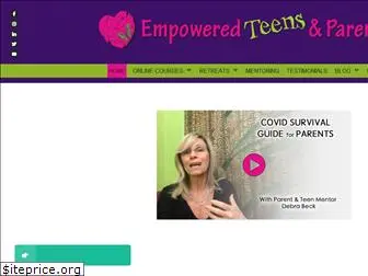 empoweredteensandparents.com