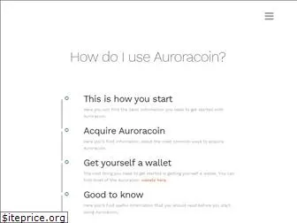 en.auroracoin.is