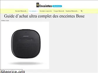 enceintebluetoothbose.com