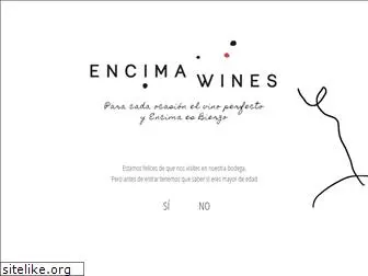 encimawines.com