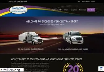 enclosedvehicletransport.com