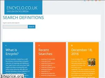 encyclo.co.uk