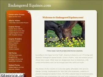 endangeredequines.com