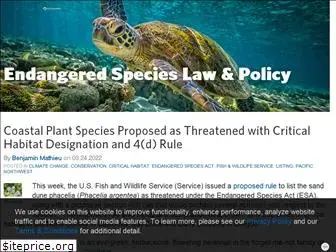 endangeredspecieslawandpolicy.com