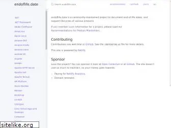 endoflife.date