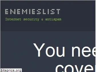 enemieslist.com