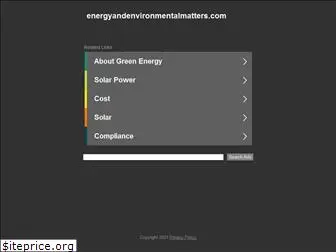 energyandenvironmentalmatters.com