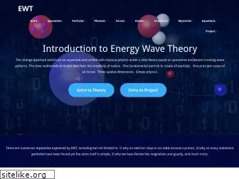 energywavetheory.com