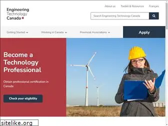 engineeringtechnologycanada.ca