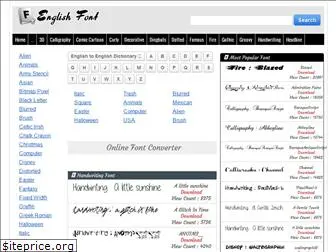 englishfont.com