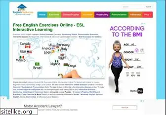 ESL, English Grammar Exercises, Video lessons,Quizzes, Vocabulary Exercises