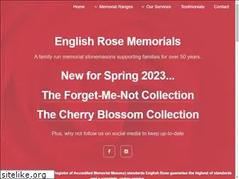 englishrosememorials.co.uk