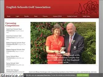 englishschoolsgolf.org