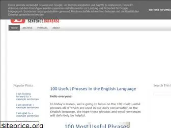 englishsentencedatabase.com