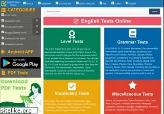 englishtestsonline.com