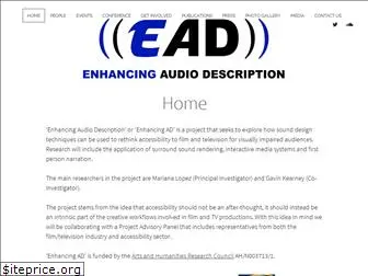 enhancingaudiodescription.com