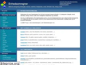 enhedsomregner.com