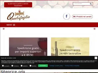 enotecaquadrifoglio.com