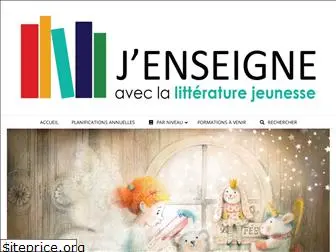 enseignerlitteraturejeunesse.com