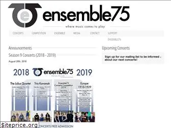 ensemble75.com