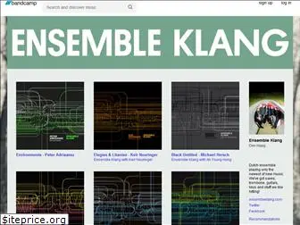 ensembleklangrecords.com