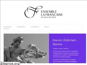 ensemblelafrancaise.com