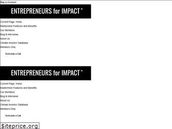 entrepreneursforimpact.com