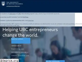 www.entrepreneurship.ubc.ca