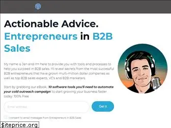 entrepreneursinb2bsales.com