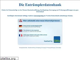 entruemplerdatenbank.de