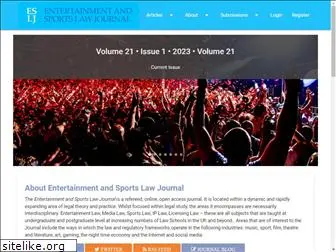 entsportslawjournal.com